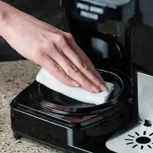 Clean The Exterior Of Coffee Maker