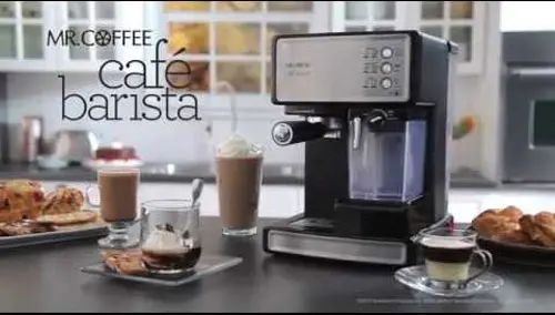 Mr Coffee Cafe Barista Dimensions & Design