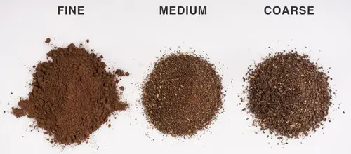 Coffee Grounds Size