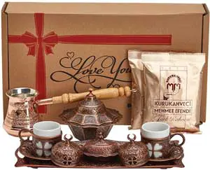 Turkish Coffee Making and Serving Set