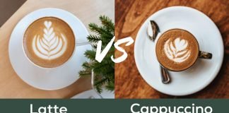 What is the difference between a latte and a cappuccino