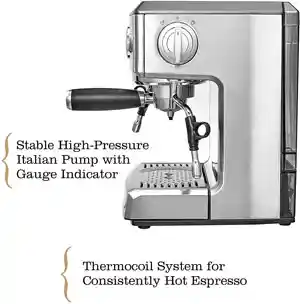 High Pressure Italian Pump and Thermocoil