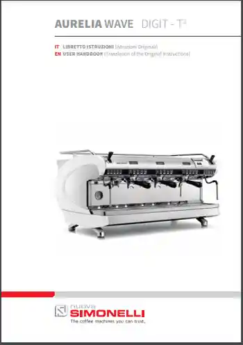 Nuova Simonelli Espresso Machine Manual