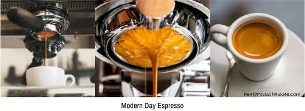 Modern day espresso