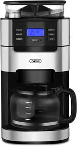 Gevi 10-Cup Drip Coffee Maker With Grinder